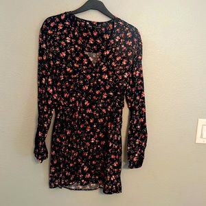 Zara floral mini dress, NWOT